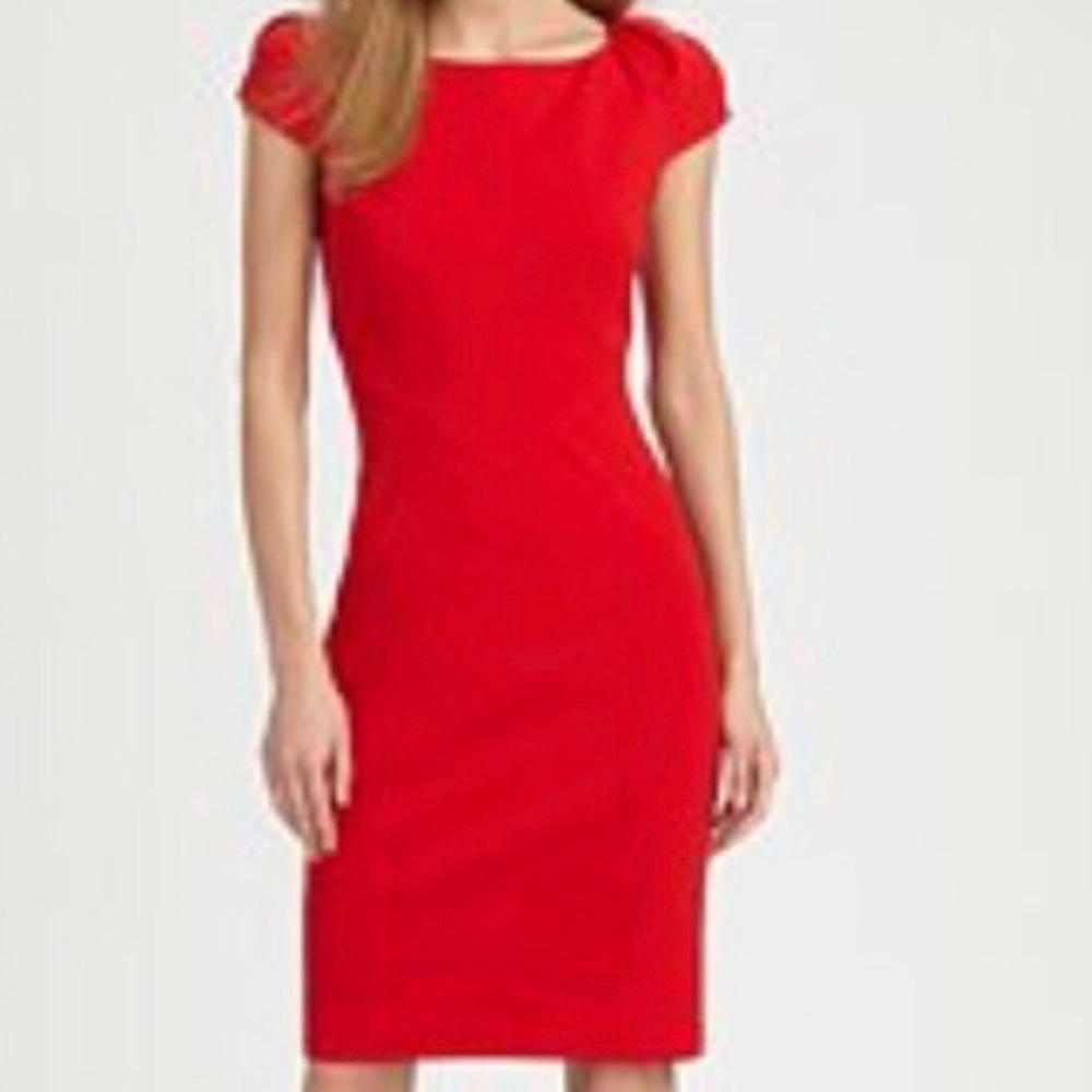 Diane Von Furstenberg Helen Dress in Red